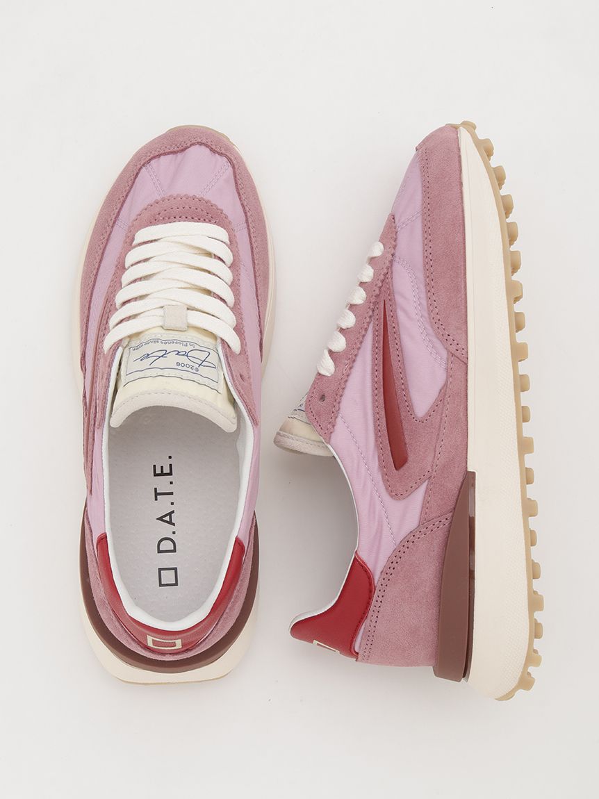 D.A.T.E * ATHLETA Lilac Nylon Running Sneakers