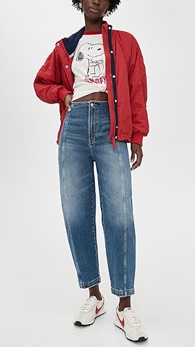 Pistola Blair High Rise Seamed Barrel Jeans