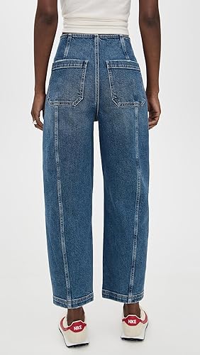 Pistola Blair High Rise Seamed Barrel Jeans