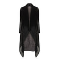 Alquema Ombre Collare Coat chiffon jacket