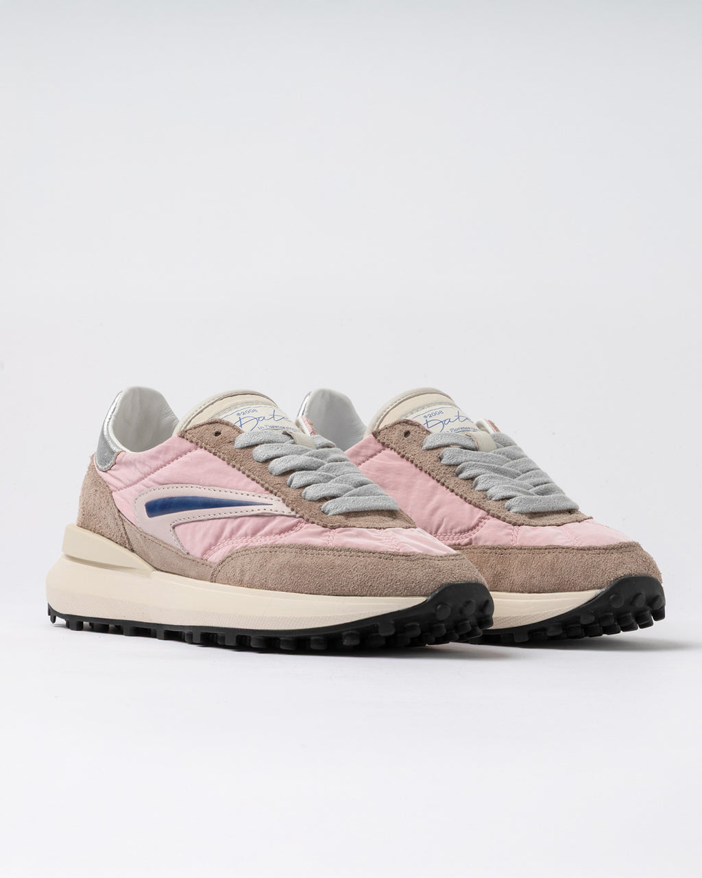 D.A.T.E * ATHLETA Pink Nylon Running Sneakers