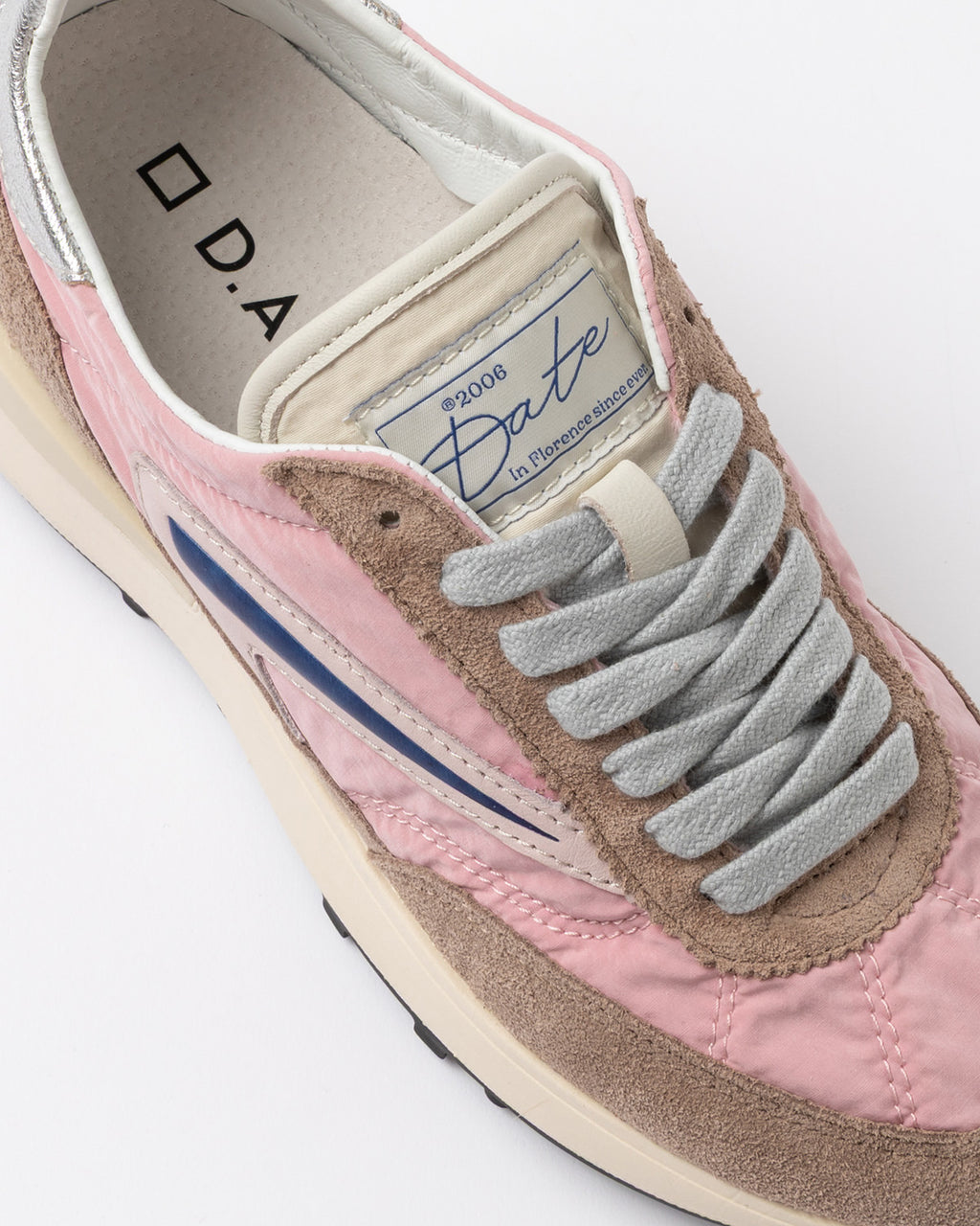 D.A.T.E * ATHLETA Pink Nylon Running Sneakers