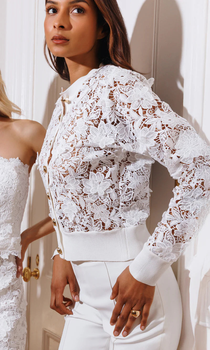 Generation Love * Erin 3D Butterfly Lace Cardigan