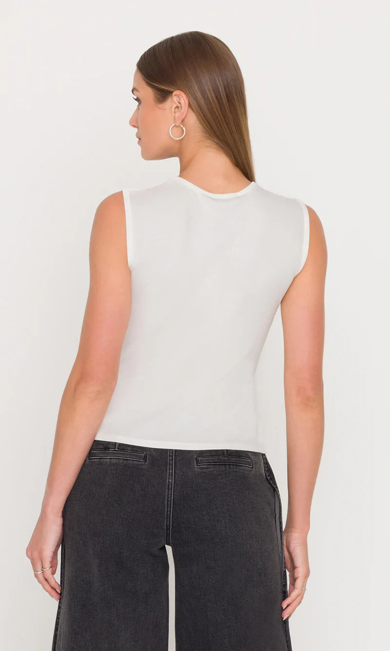 TRINA 3D LACE COMBO TOP