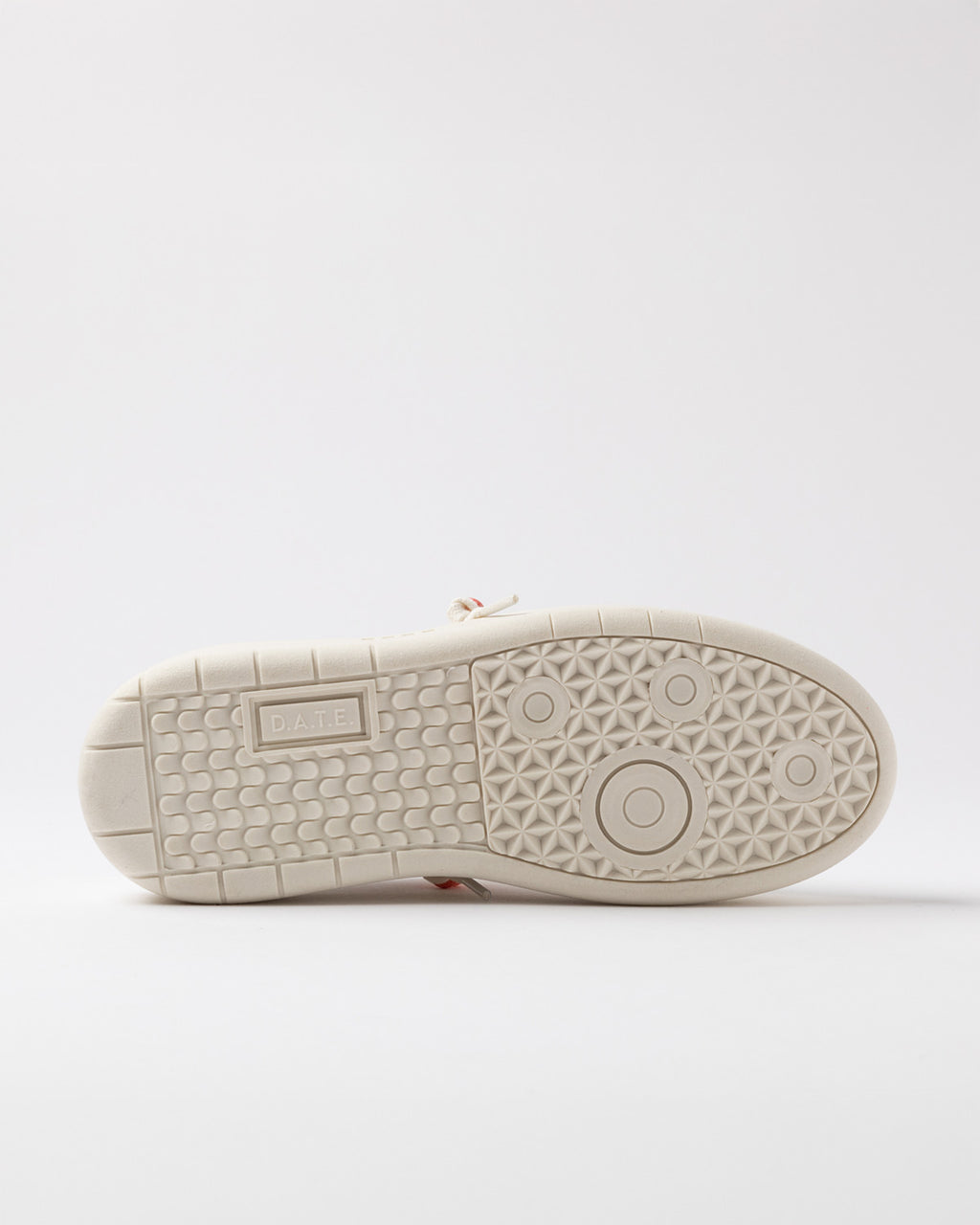 D.A.T.E * HILL LOW CALF White-Pink Platform Sneakers