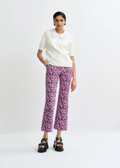 Essentiel Antwerp Jewelry Stories Polo with Bead Embellishments