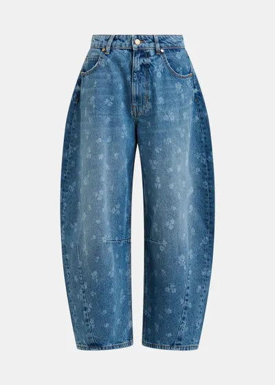 ESSENTIEL ANTWERP - JO1 Barrel Leg Jeans - Stylish Denim for Spring 2026
