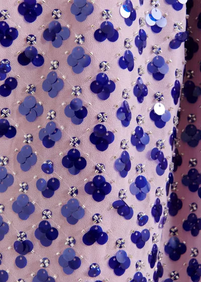 ESSENTIEL ANTWERP - JOCELYN-SEQUINS SMOCKED TANK TOP
