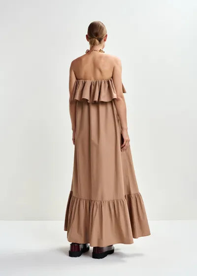 ESSENTIEL ANTWERP - JOYCE - Floral Belted Ruffle Dress