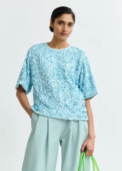 Sparkle T-shirt for Women - JULI-SEQUIN TOP