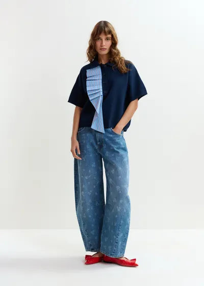 JUMBLE-PRINCESS Frills Polo T-Shirt