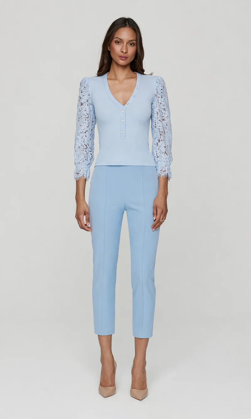 MCKENNA LACE COMBO TOP