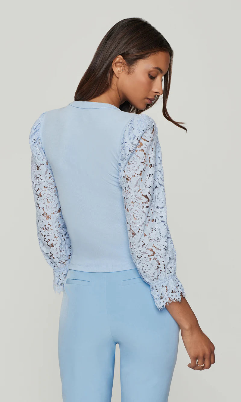 MCKENNA LACE COMBO TOP