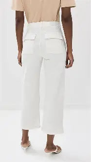 Pistola Wide-Leg Utility Ankle Pants