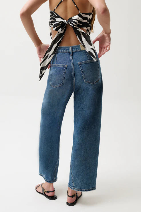 Pistola KYRA High Rise Bowed Ankle Jeans