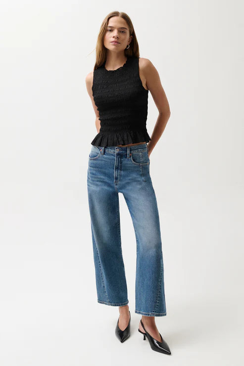 Pistola KYRA High Rise Bowed Ankle Jeans
