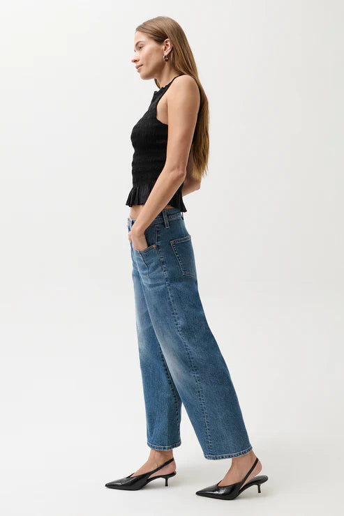Pistola KYRA High Rise Bowed Ankle Jeans