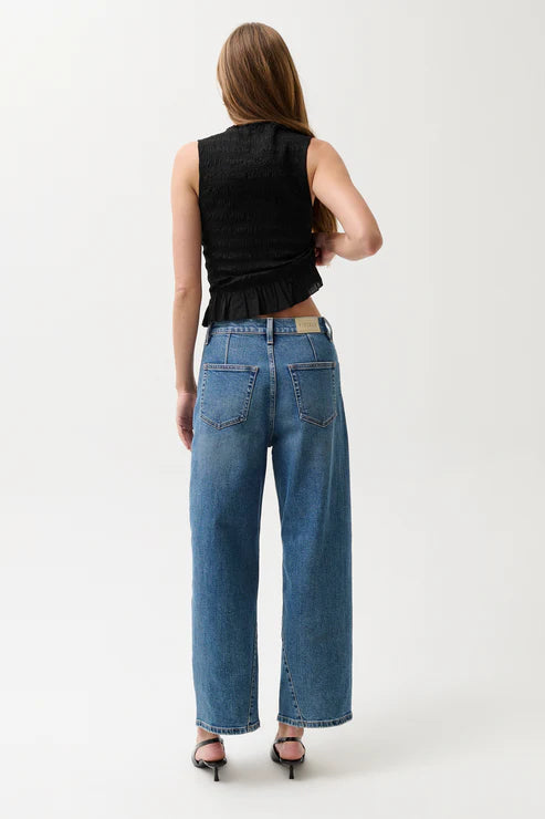 Pistola KYRA High Rise Bowed Ankle Jeans