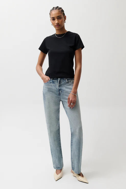 Pistola Cassie High Rise Straight Jeans