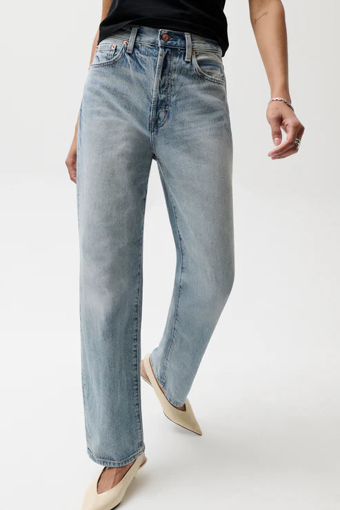 Pistola Cassie High Rise Straight Jeans