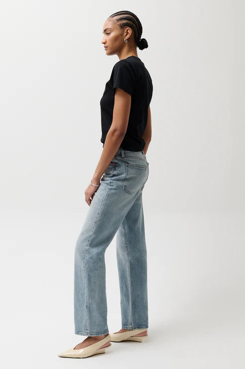 Pistola Cassie High Rise Straight Jeans