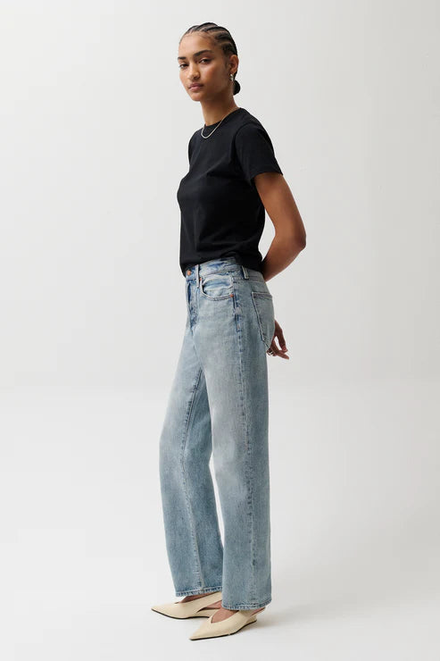 Pistola Cassie High Rise Straight Jeans