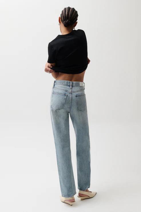 Pistola Cassie High Rise Straight Jeans