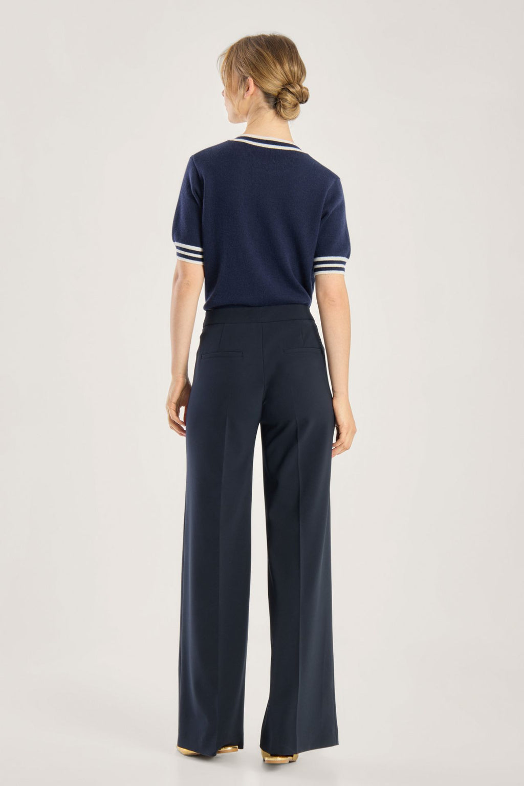 Seductive Pants - Elegant Wide-Leg Pants