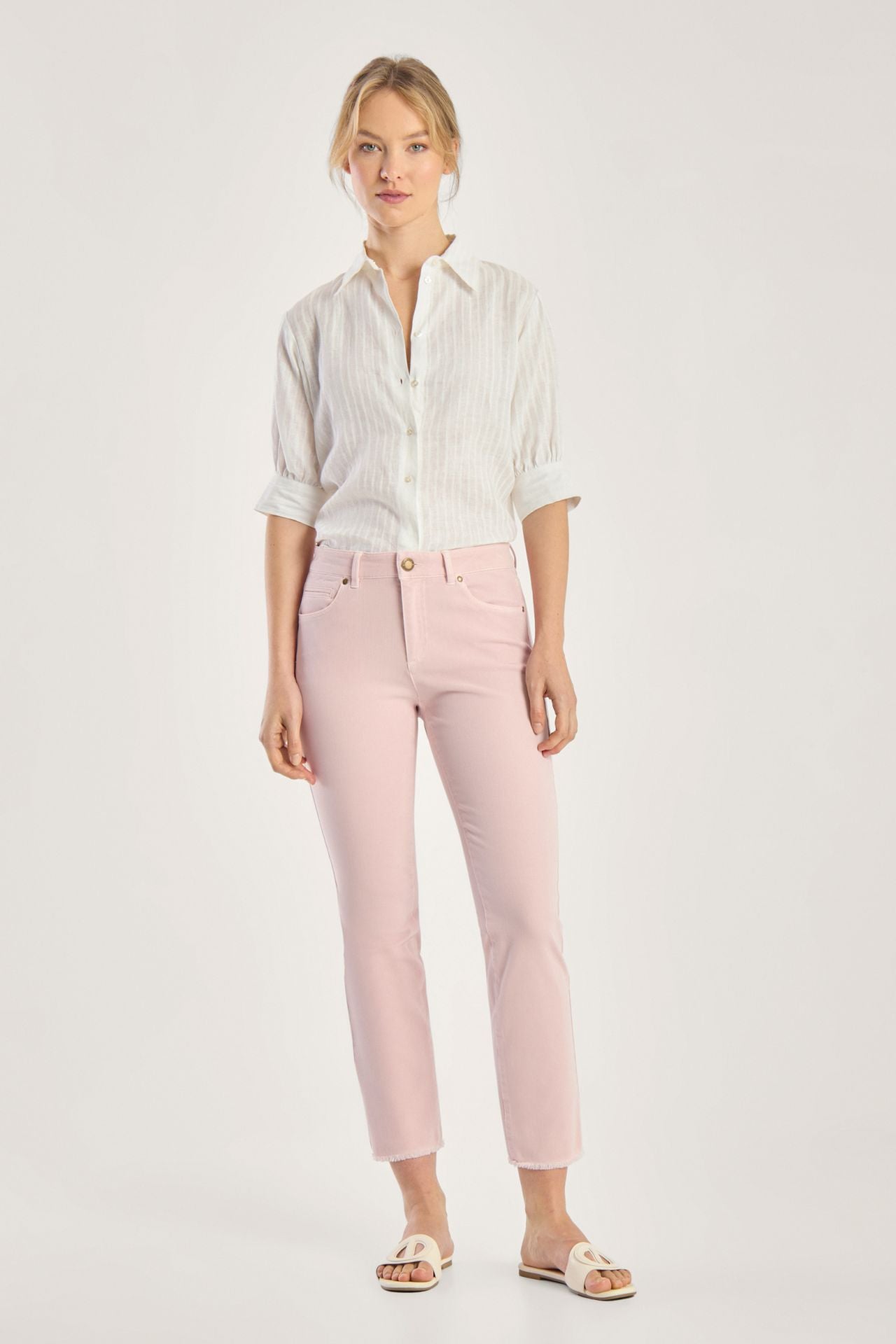 Seductive Pants - Colored Denim Cropped Design