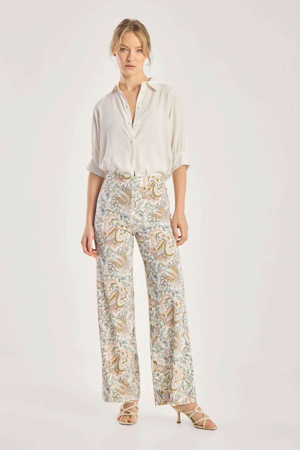Seductive *  Kimberly Pastel Paisley Pants