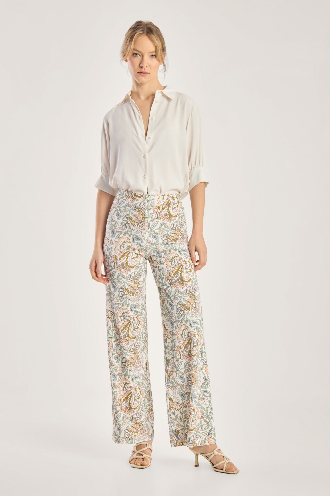 Seductive *  Kimberly Pastel Paisley Pants
