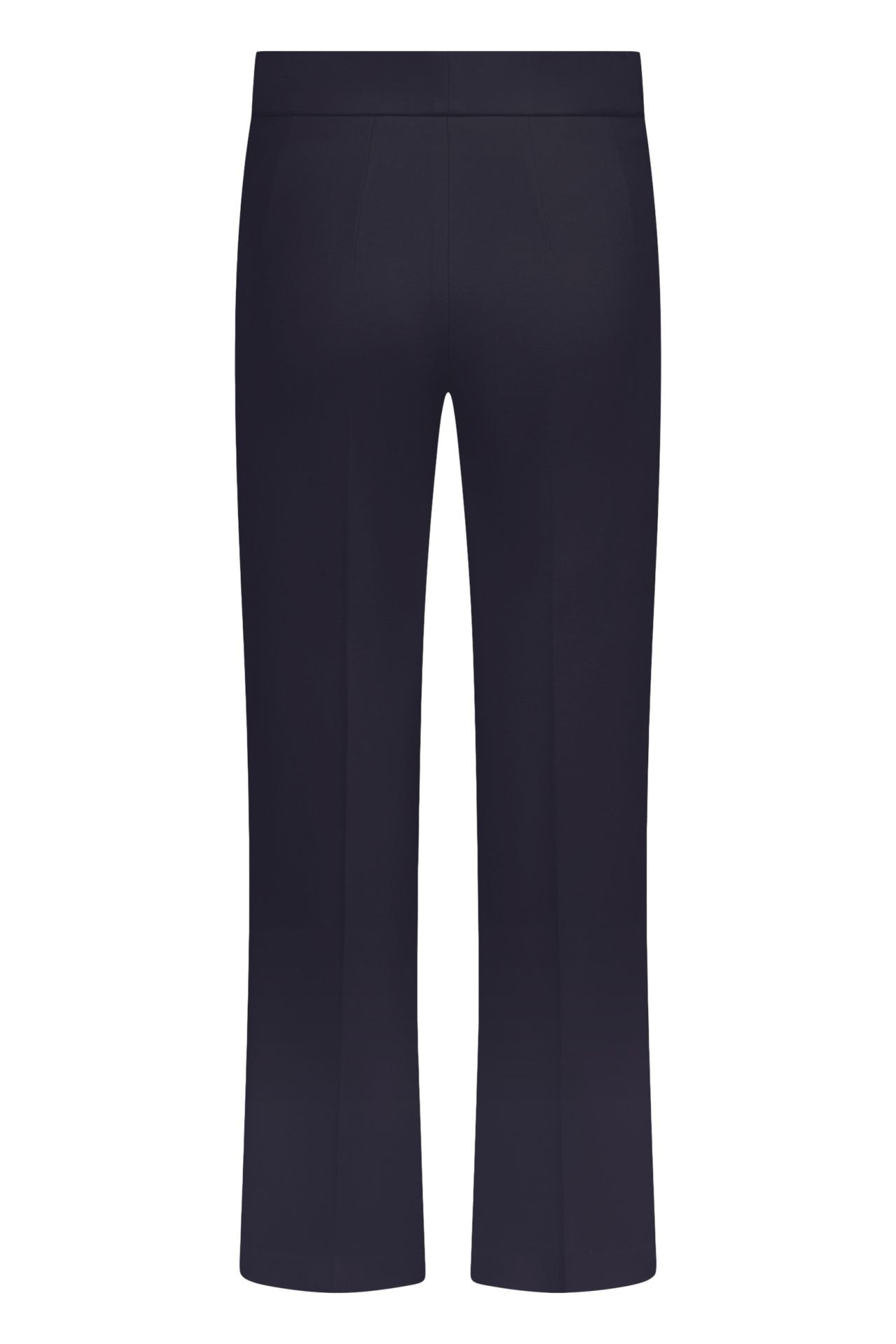 Seductive Pull-On Mid Waist Wide Cropped Pants - NANETTE