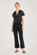 Seductive Flared Leg Trousers - ASHA Italian Jersey