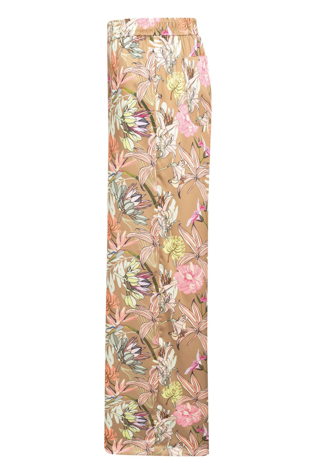 Seductive Floral Pull-On Pants - Rosanne Collection