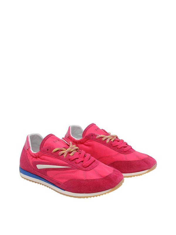 D.A.T.E * ATHLETA BALLET Fuxia Nylon Running Sneakers