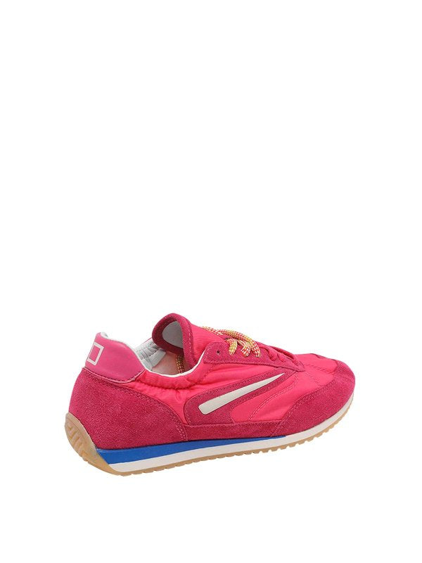 D.A.T.E * ATHLETA BALLET Fuxia Nylon Running Sneakers