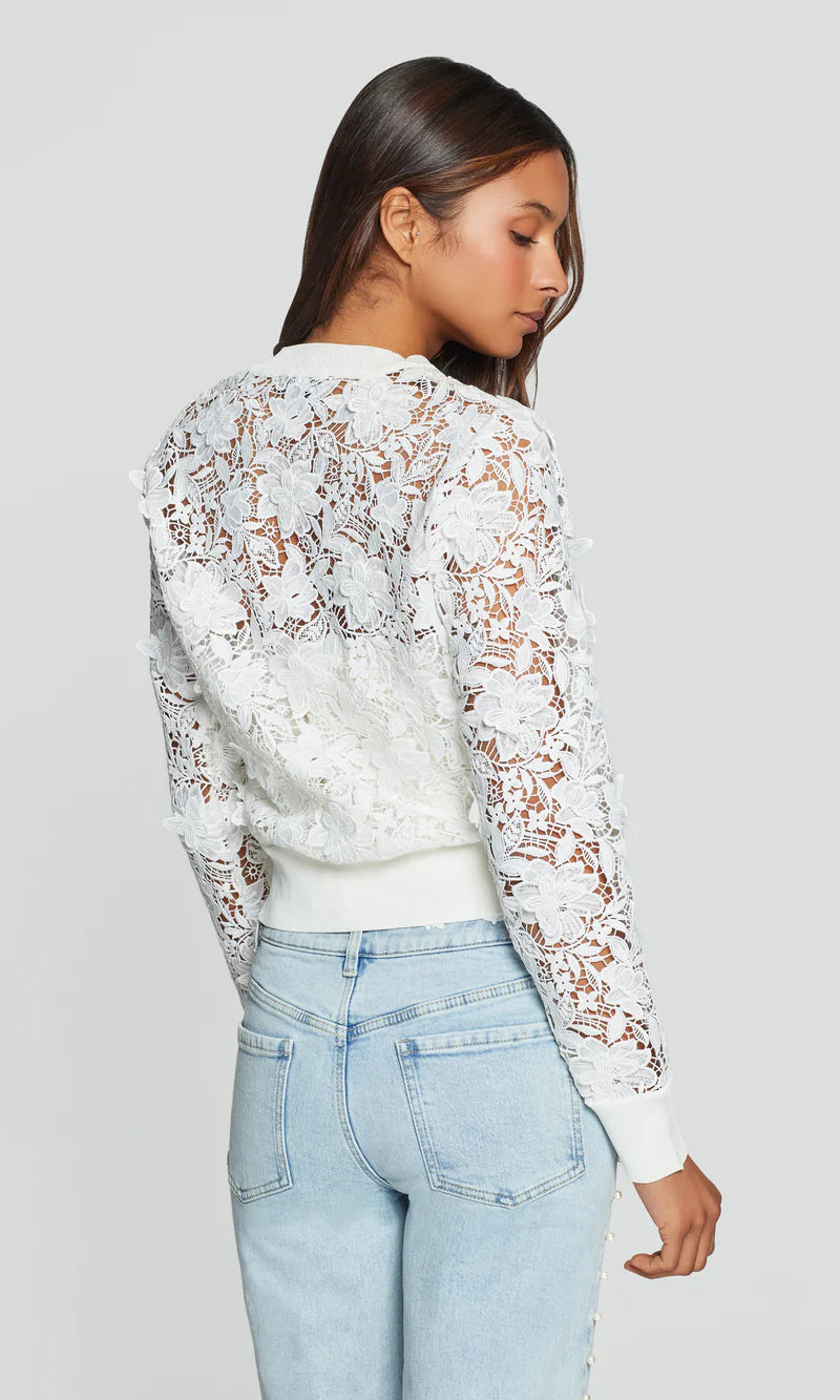 Generation Love * Erin 3D Butterfly Lace Cardigan