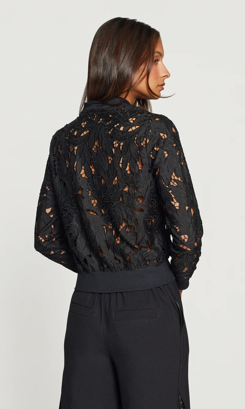 Generation Love * Erin Embroidered Georgette Cardigan