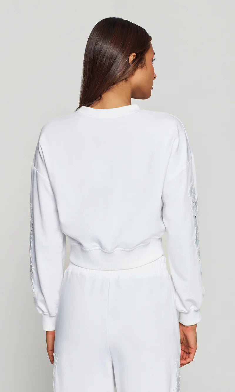 Generation Love * Arabella Lace Combo Sweatshirt
