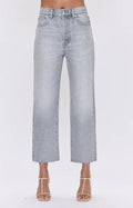 Pistola Cassie Crop Super High Rise Straight Denim Pants