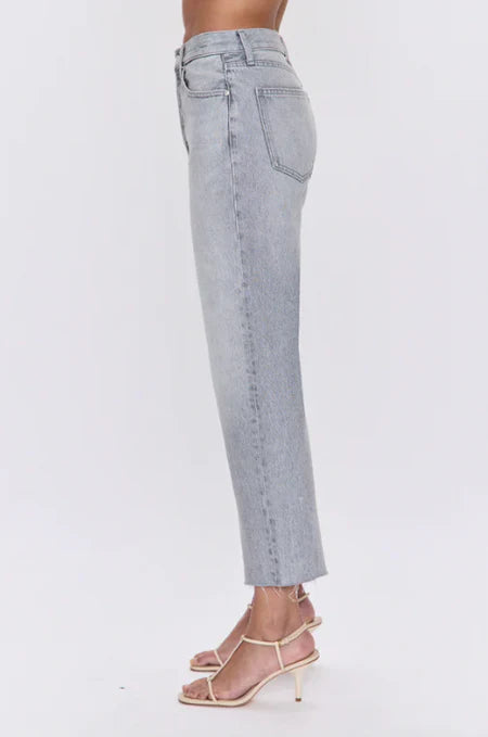 Pistola Cassie Crop Super High Rise Straight Denim Pants