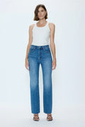 Pistola EVIE Jeans in Eternity - bootcut high rise jeans