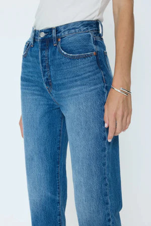 Pistola EVIE Jeans in Eternity - bootcut high rise jeans
