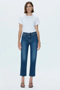 Pistola Charlie High Rise Straight Ankle Jeans