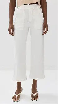 Pistola Wide-Leg Utility Ankle Pants