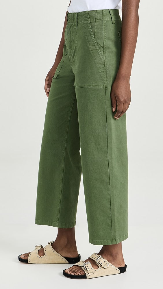 Pistola Wide-Leg Utility Ankle Pants